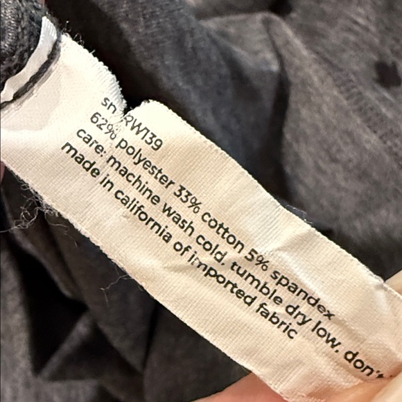 Chic Gray Polka Dot Women's Tee rabbit running shirt - Picture 6 of 6